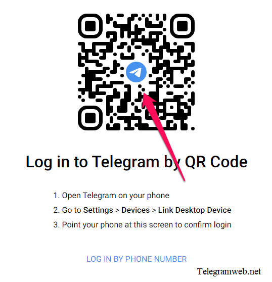 Đăng nhập Telegram web